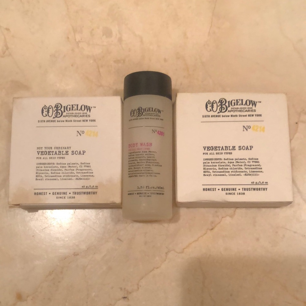 CO Bigelow Vegetable Soap and Body Wash